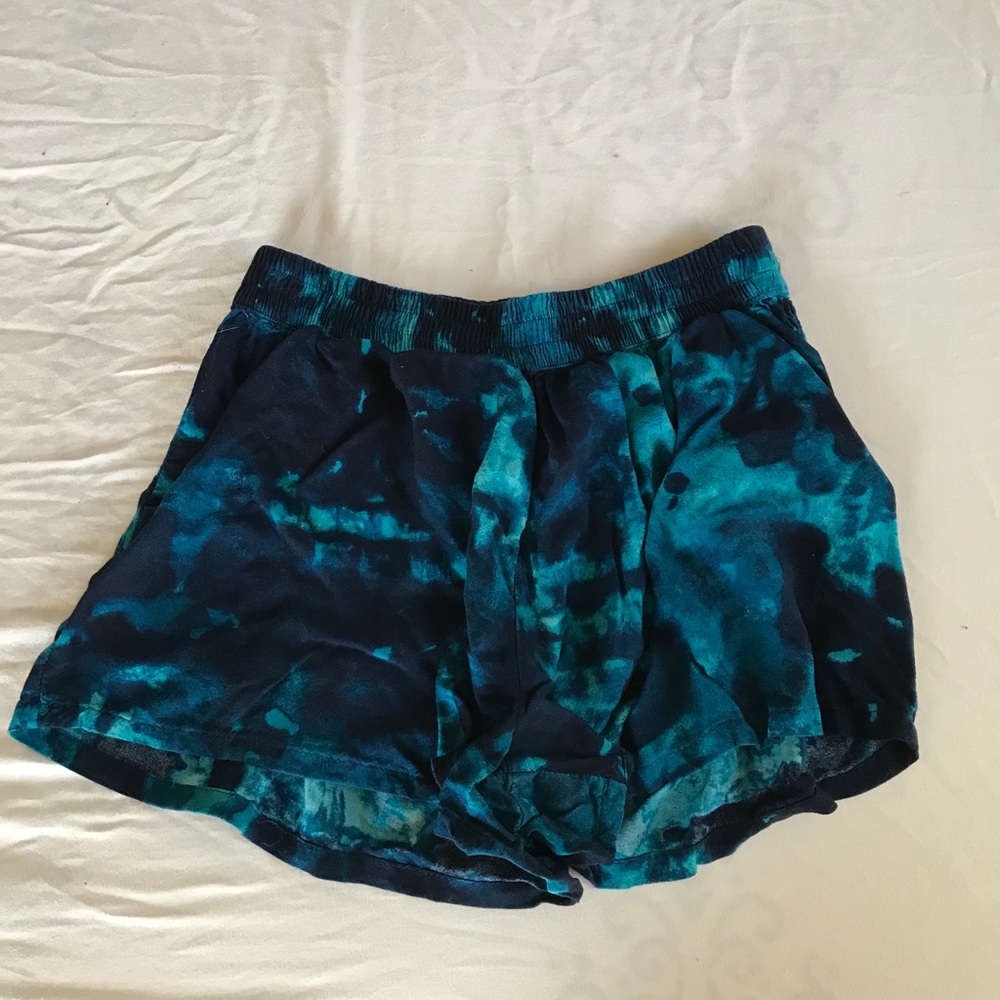 Mossimo blue tie dye shorts size XS